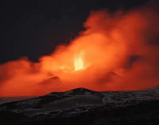 Etna's Fury: Sky-Shrouding Blast