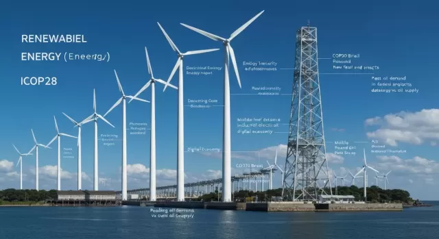 Renewables Lead Global Energy Shift, Fossil Fuels Decline